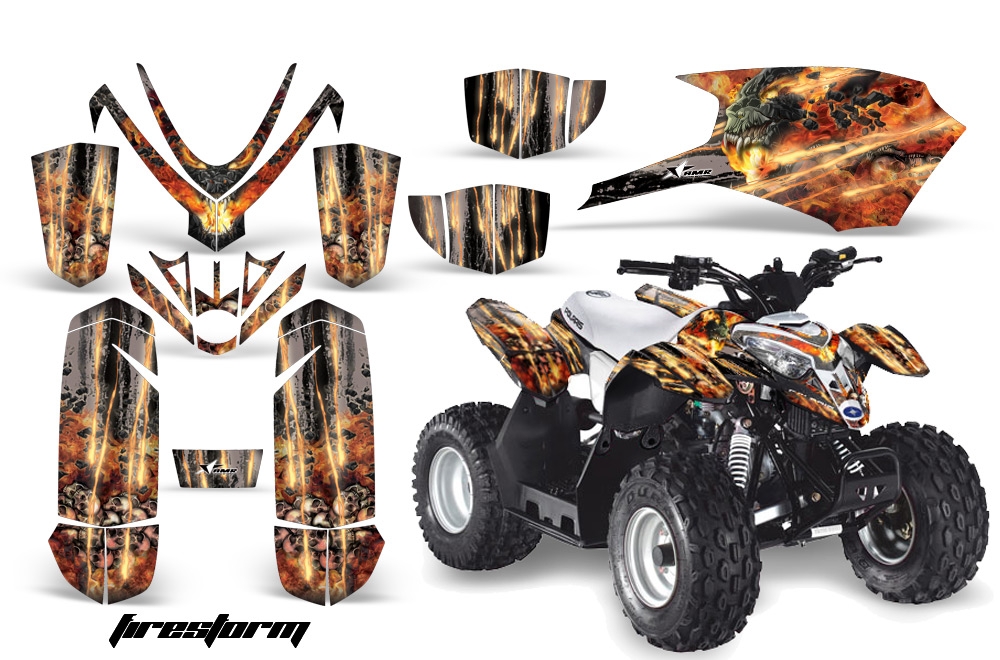 Polaris Outlaw 50 Graphics Kit FS B